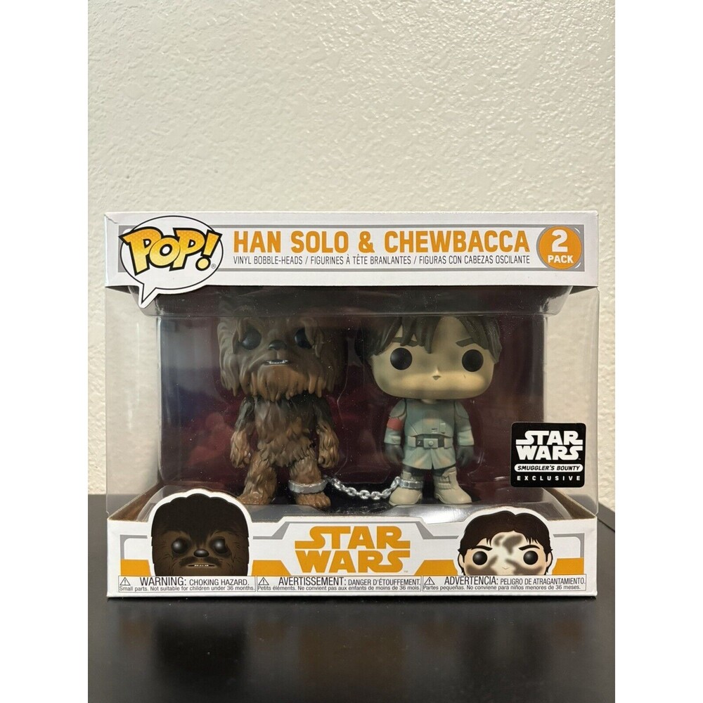 Funko Pop! Vinyl: Star Wars - Solo W1 - Han & Chewbacca Chained - Smuggler's...